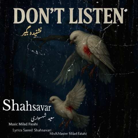 دانلود آهنگ سعید شهسواری (شهسوار) به نام نشنیده بگیر